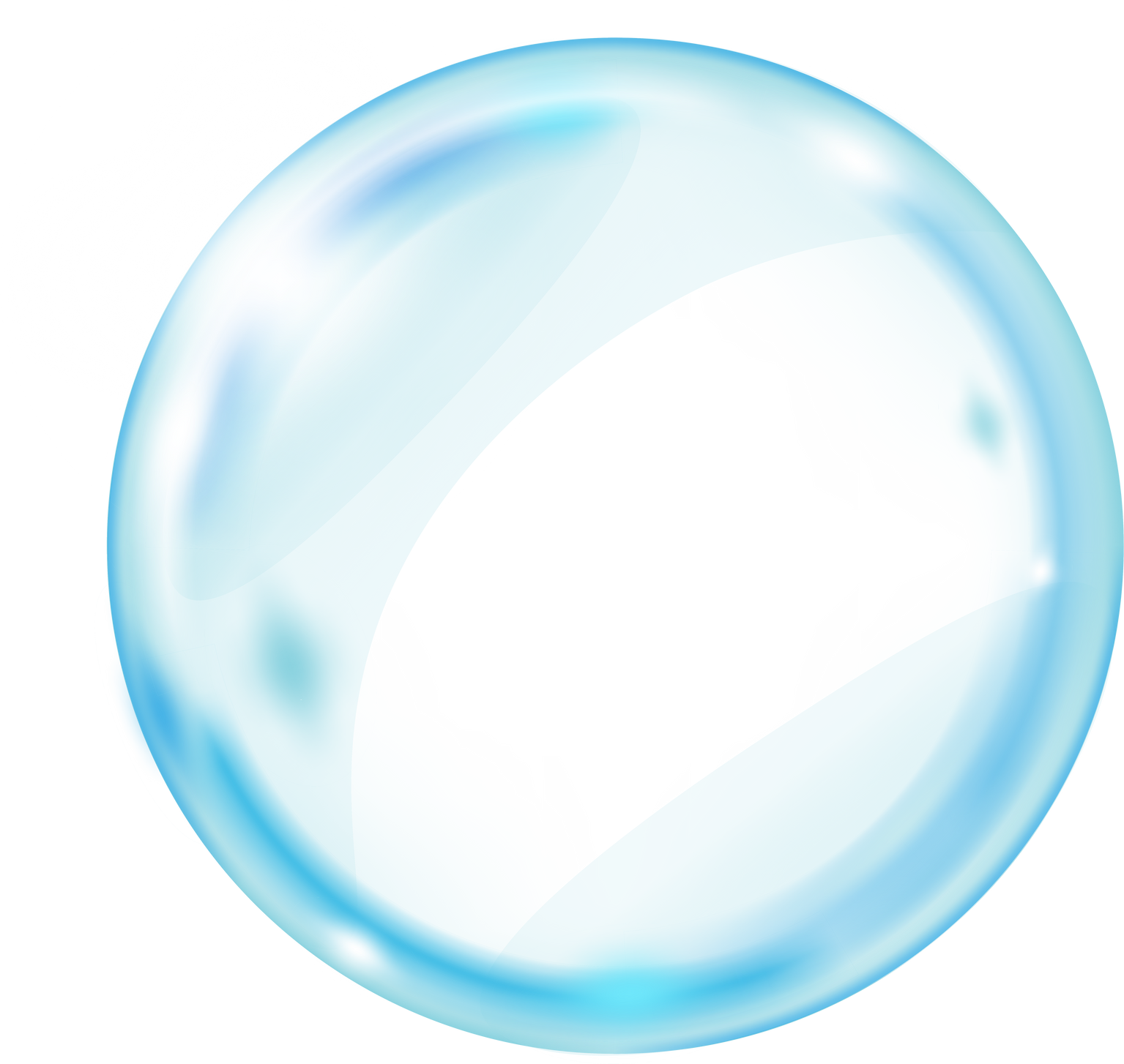 Realistic Water bubble